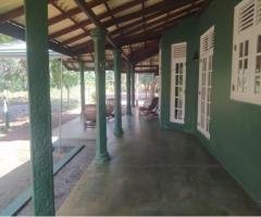 Holiday bungalow for sale in Katharagama.