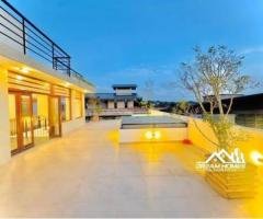 A fully furnished new three-storey house for sale in Pannipitiya