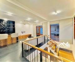 A fully furnished new three-storey house for sale in Pannipitiya