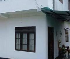 Two storye house for sale maharagama pamunuwa road